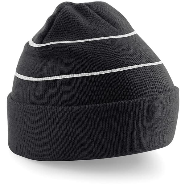 Beechfield Enhanced-viz Hi-Vis Knitted Winter Hat