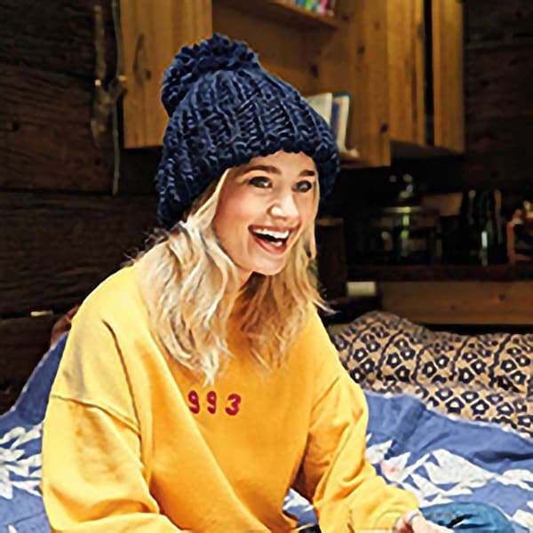Beechfield Womens/Ladies Oversized Hand Knitted Beanie