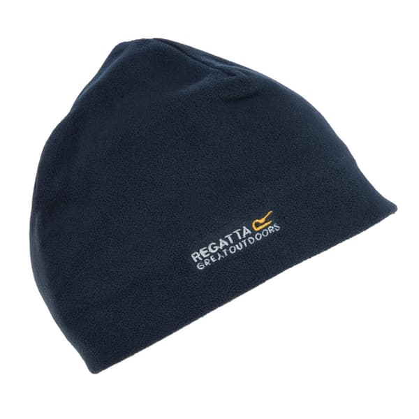 Regatta Great Outdoors Mens Kingsdale Thermal Fleece Beanie Hat Navy L/XL