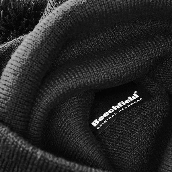 Beechfield Unisex Original Pom Pom Pom Winter Beanie Hat
