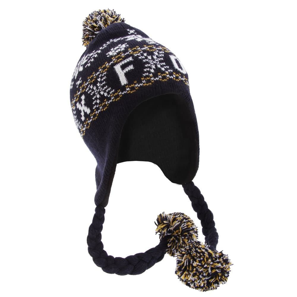 Unisex Fairisle mönster Oxford Peruvian Winter Hat