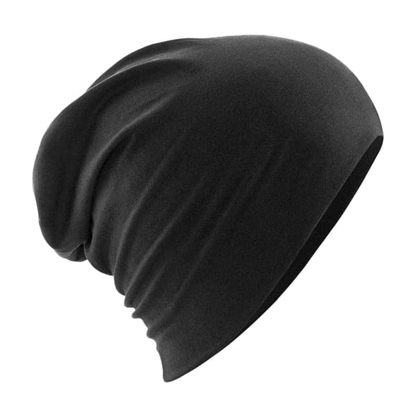 Beechfield Mens Hemsedal Slouch Beanie Black One Size