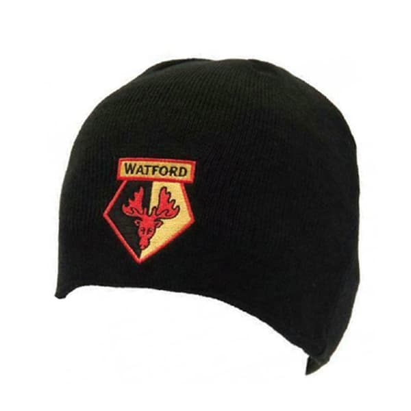 Watford FC Unisex Knitted Beanie Hat