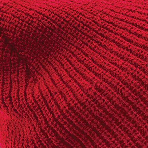 Beechfield Heritage Adults Unisex Premium Plain Winter Beanie Hat
