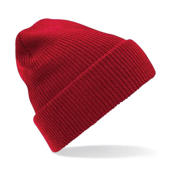 Beechfield Heritage Adults Unisex Premium Plain Winter Beanie Hat