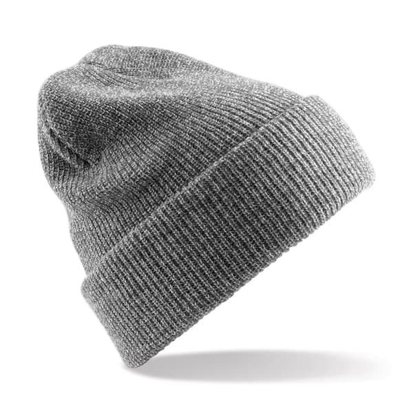 Beechfield Heritage Adults Unisex Premium Plain Winter Beanie Hat