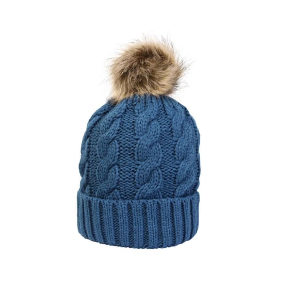 HyFASHION Voksne Melrose kabelstrikket Bobble Hat