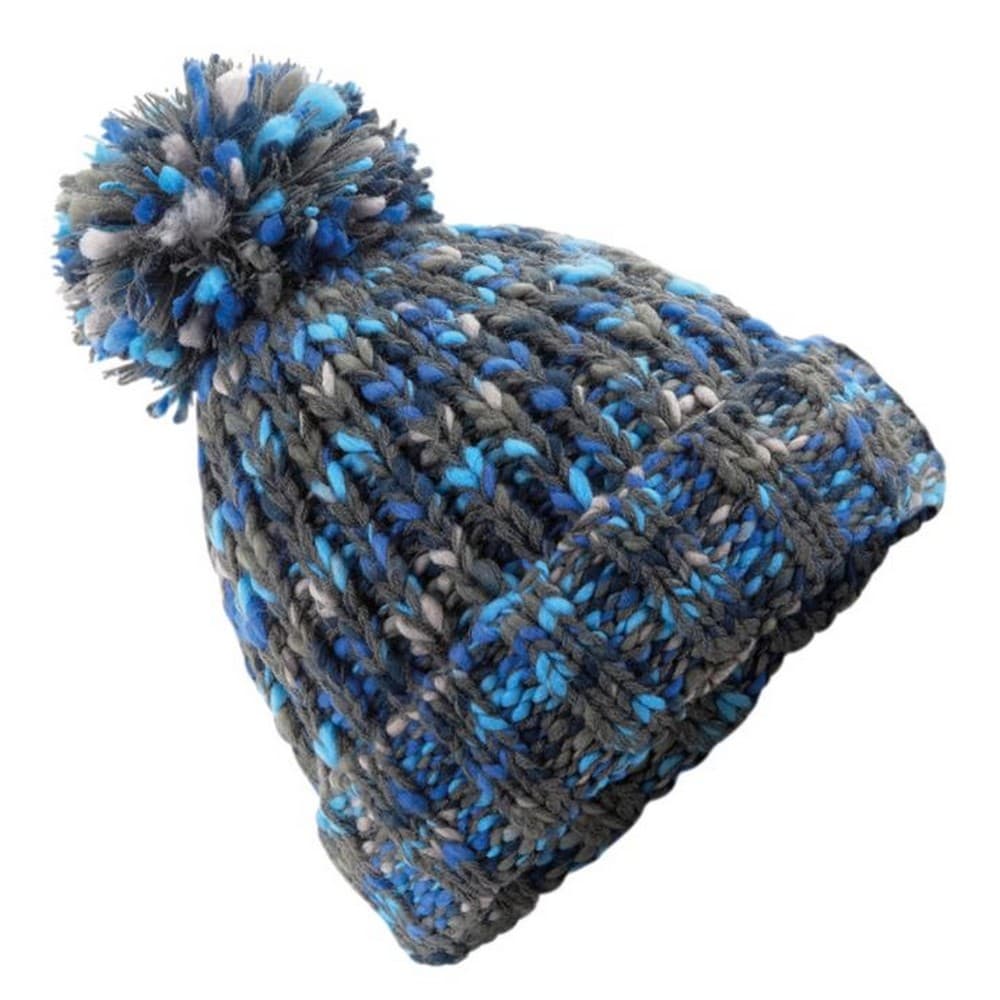 Beechfield Unisex Twister Pop Pom Beanie