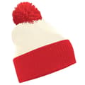 Miniatyrbild 1 av 2: Beechfield Kids Snowstar Duo Two-Tone Winter Beanie Hat