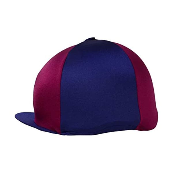 HyFASHION Two Tone Hat Cover Navy/Maroon One Size