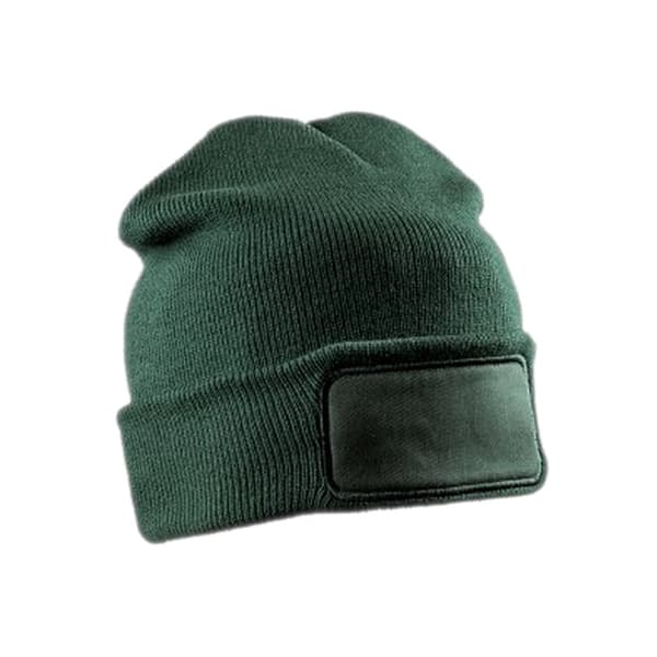 Result Adults Unisex Double Knit Printers Beanie