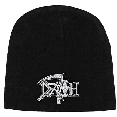 Death Unisex Beanie Hat: Logo