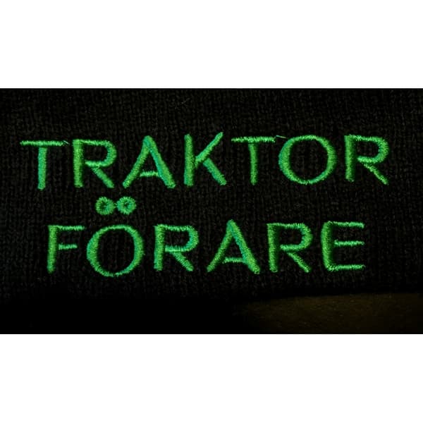 Mössa Grön Traktor