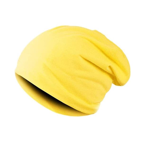 Tynn lue i baggy stil Gul One-Size