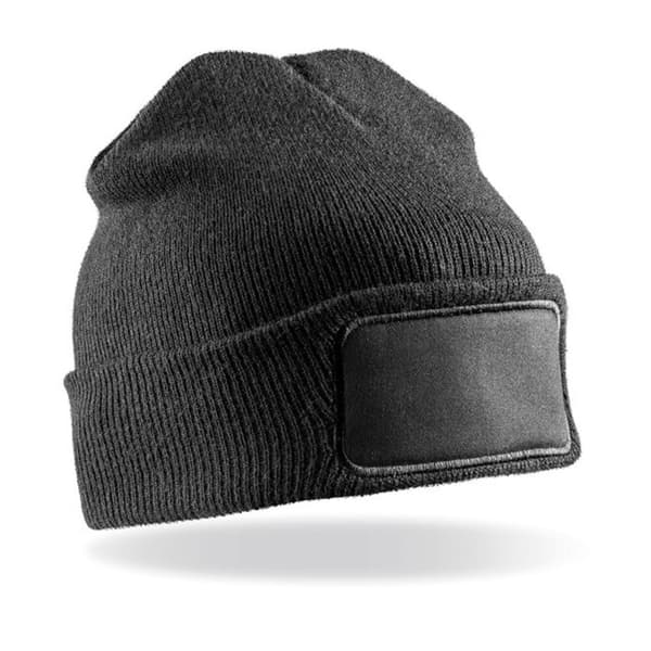 Result Genuine Recycled Unisex Adult Double Knit Beanie