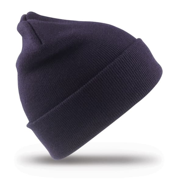Result Genuine Recycled Woolly Ski Hat Navy One Size