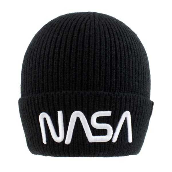 NASA Worm Logo Beanie Black One Size