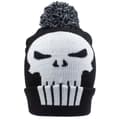 Miniatyrbild 5 av 5: The Punisher Pom Pom Skull Beanie