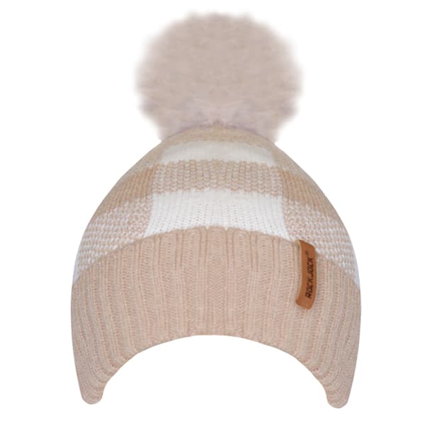 Rock Jock Womens/Ladies Detachable Pom Pom Beanie
