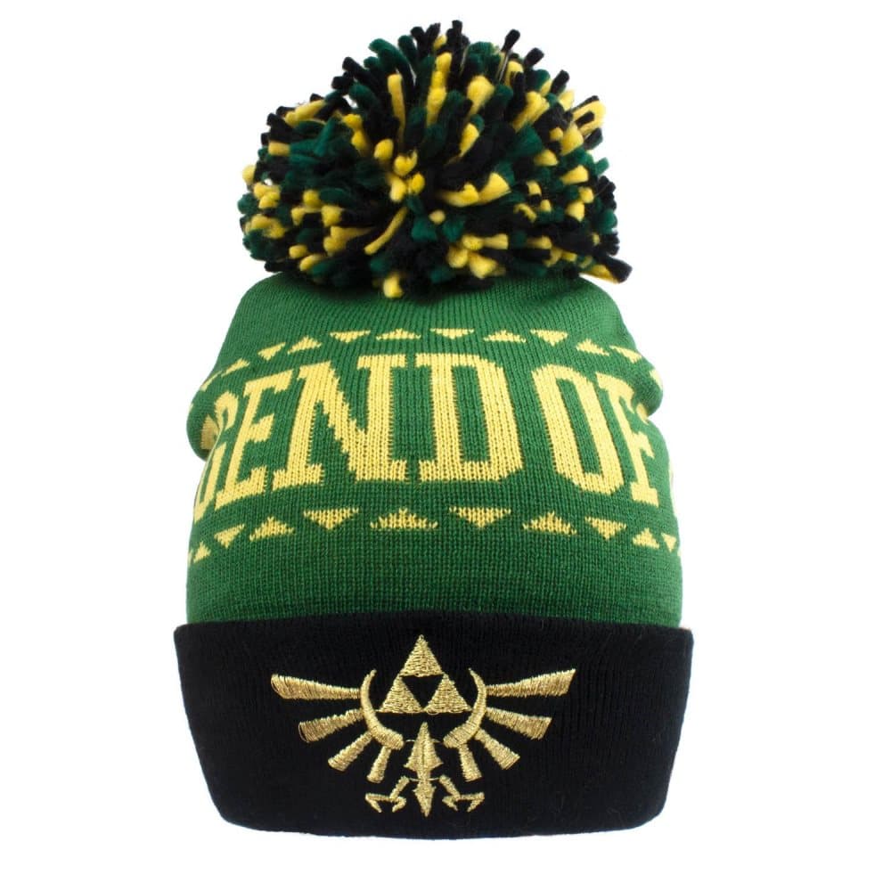 Legend Of Zelda Unisex Beanie med logotyp för vuxna