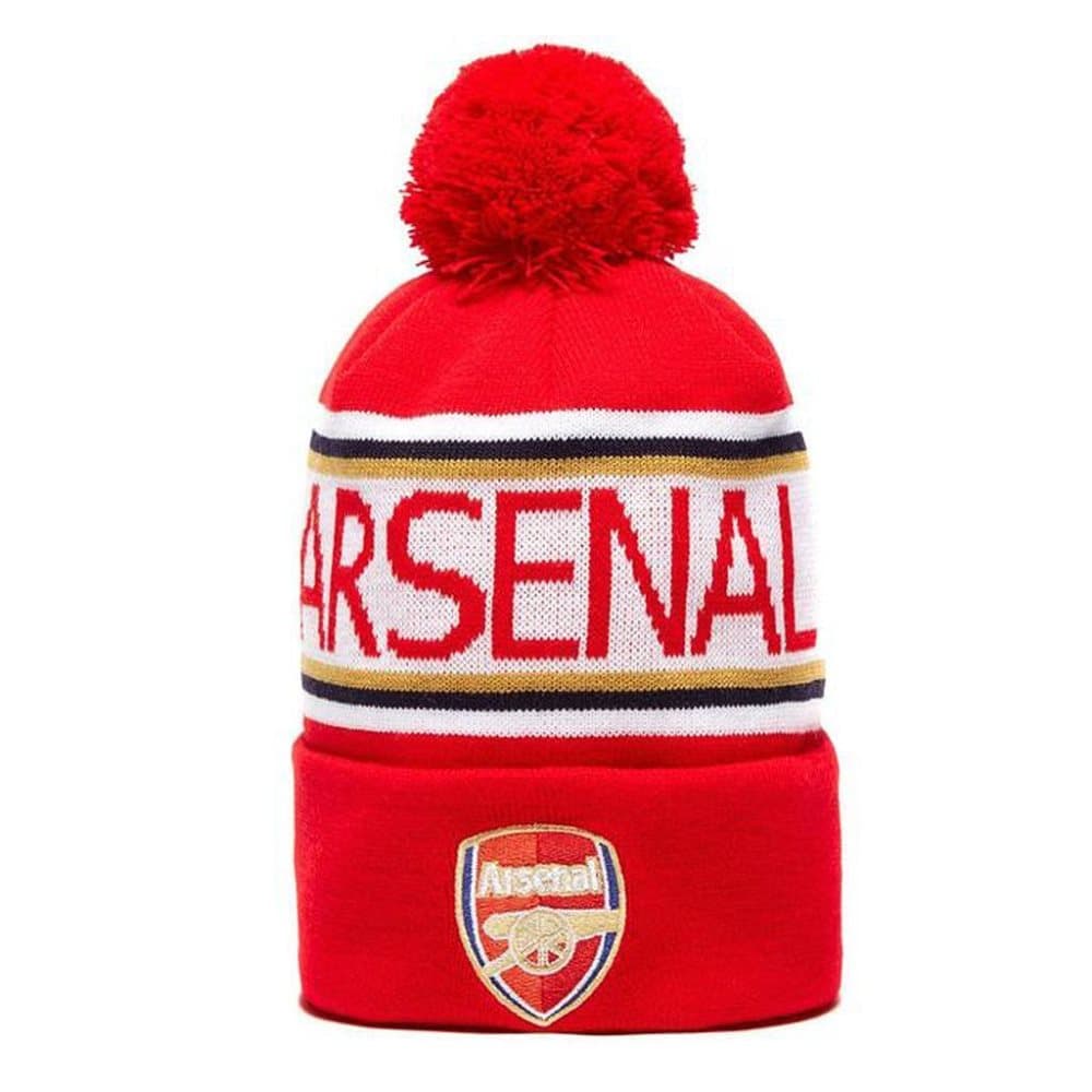 Arsenal FC Unisex Beanie med mudd för vuxna