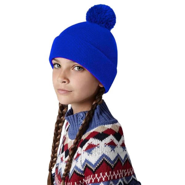 Beechfield Barn/Kids Original Pom Pom Beanie