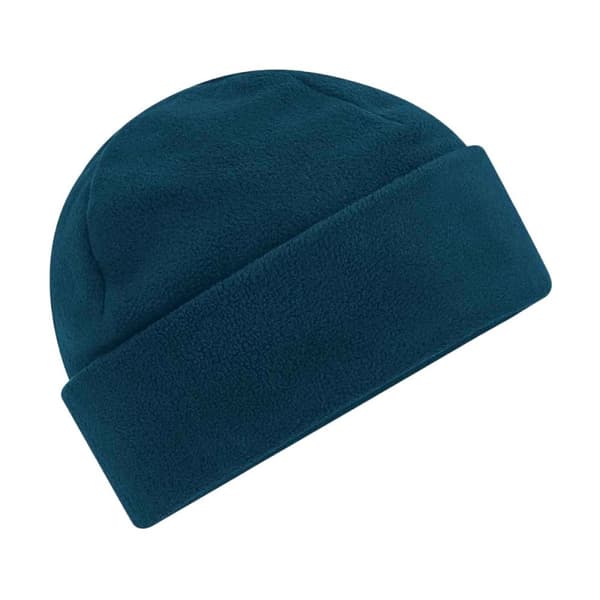 Beechfield Recycled Fleece Beanie Petrol One Size