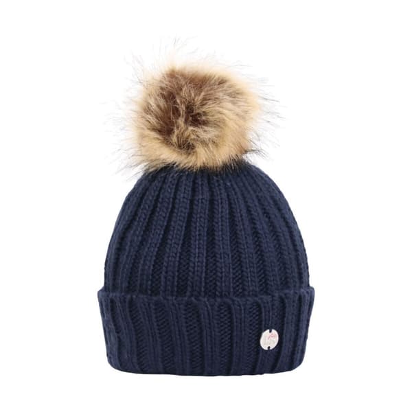 Little Rider Barn/Kids Sheila Bobble Hat Navy One Size