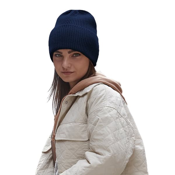 Beechfield Cuffed Recycled Oversized Beanie