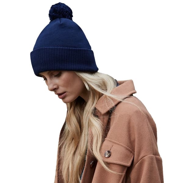 Beechfield Snowstar økologisk bomuldsbeanie