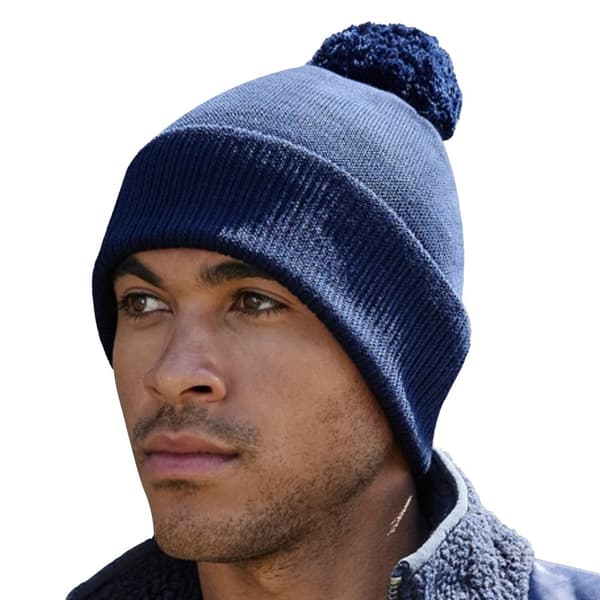 Beechfield Snowstar økologisk bomuldsbeanie