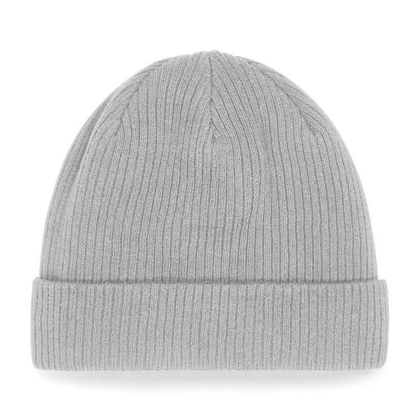 Beechfield Ekologisk bomullsmössa Light Grey One Size