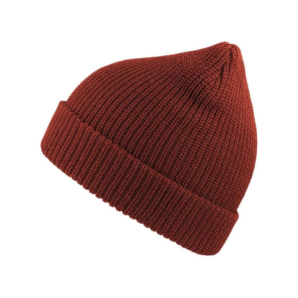 Atlantis Woolly Wool Blend Beanie Rust One Size