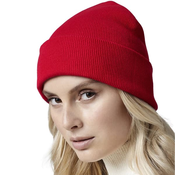 Beechfield Unisex voksen original økologisk bomuldsbeanie med manchet