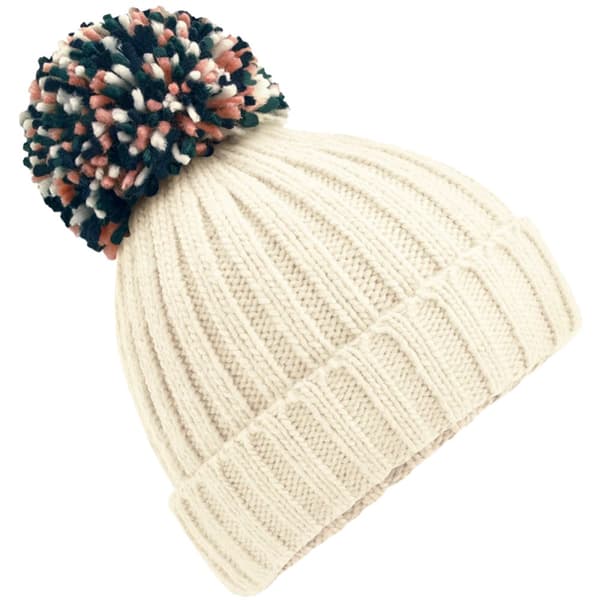 Beechfield Unisex Hygge Beanie til voksne Off White One Size