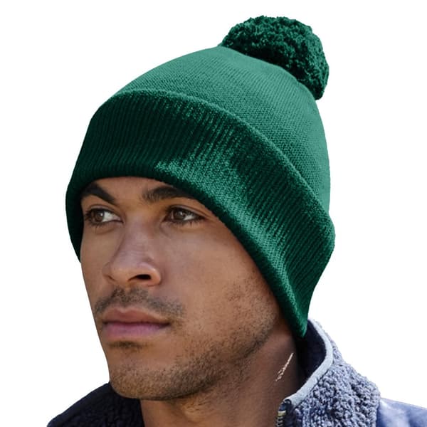 Beechfield Unisex Snowstar økologisk bomuldsbeanie til voksne