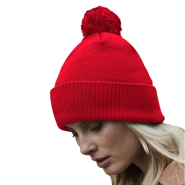 Beechfield Unisex Snowstar Organic Cotton Beanie för vuxna