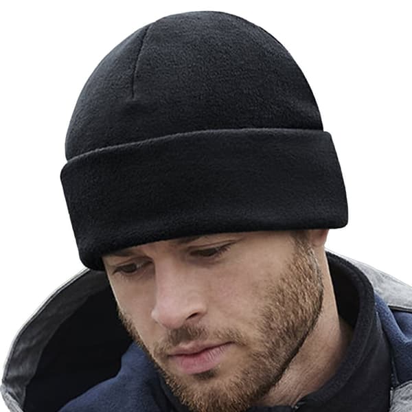 Beechfield Unisex Fleece-måtte med manchetter til voksne