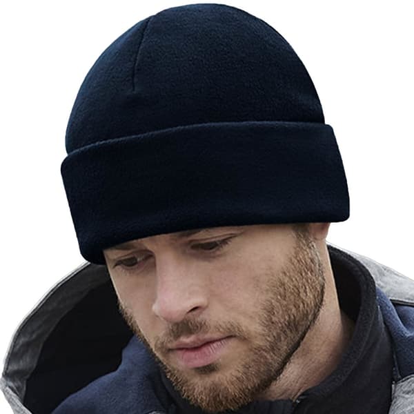 Beechfield Unisex Fleece-måtte med manchetter til voksne