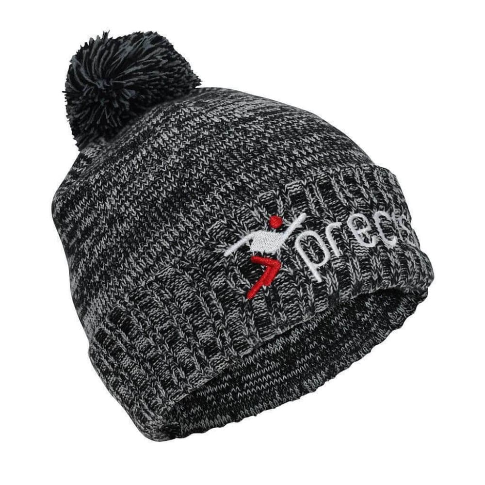 Precision Unisex Pom Pom Beanie för vuxna