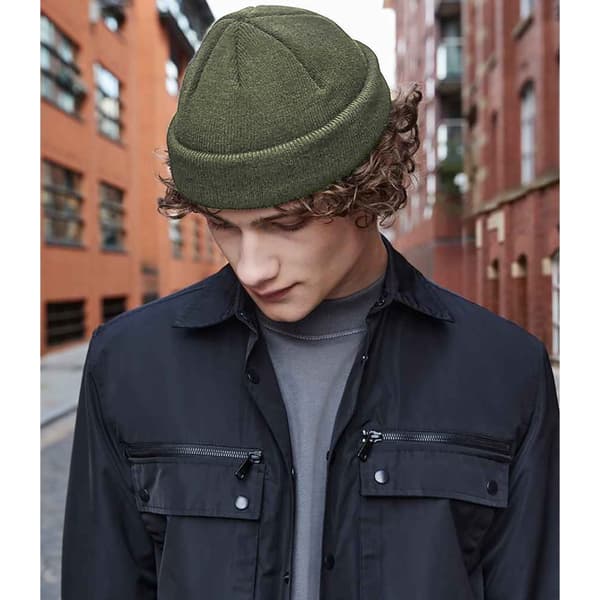 Beechfield Unisex Fisherman Recycled Beanie til voksne