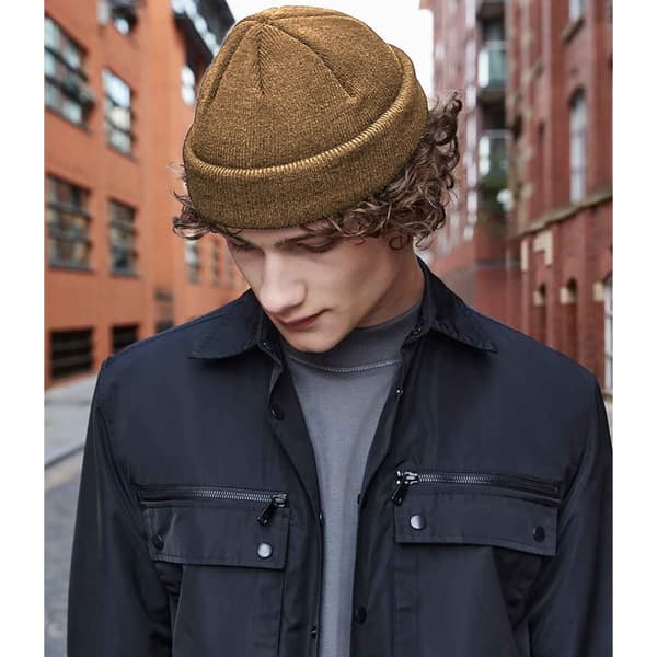 Beechfield Unisex Fisherman Recycled Beanie til voksne