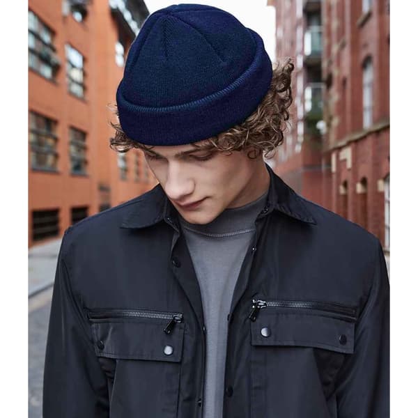 Beechfield Unisex Fisherman Recycled Beanie til voksne