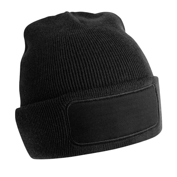 Beechfield Original Recycled Woven Patch Beanie