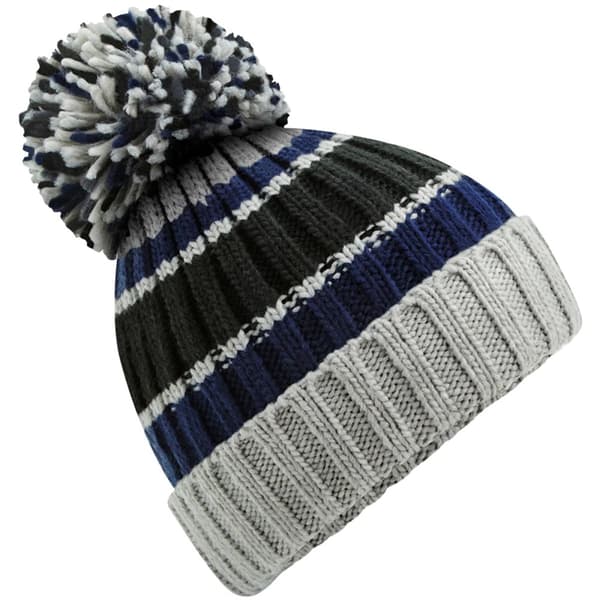 Beechfield Unisex Adult Hygge Striped Beanie