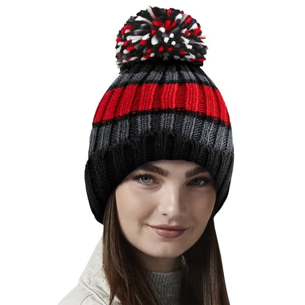 Beechfield Unisex Adult Hygge Striped Beanie