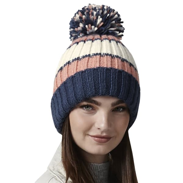 Beechfield Unisex Adult Hygge Striped Beanie