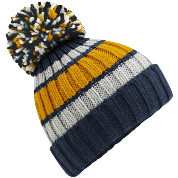 Beechfield Unisex Adult Hygge Striped Beanie