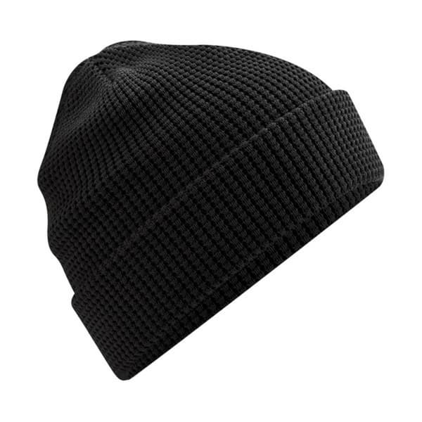 Beechfield Unisex voksen vaffelmønster i økologisk bomuldsbeanie
