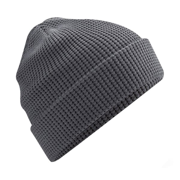 Beechfield Waffle Organic Cotton Beanie